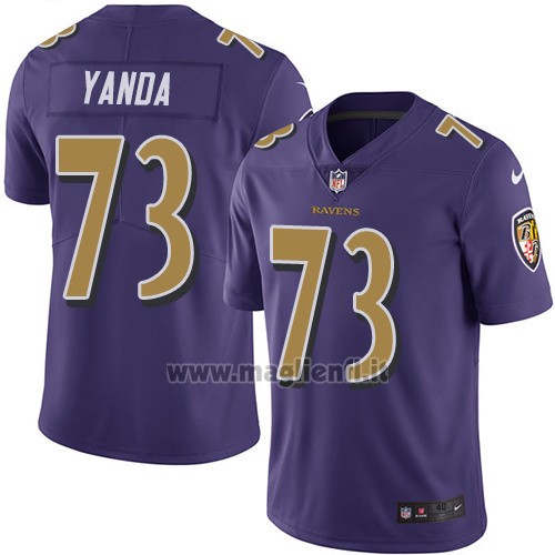 Maglia NFL Legend Baltimore Ravens Yanda Viola